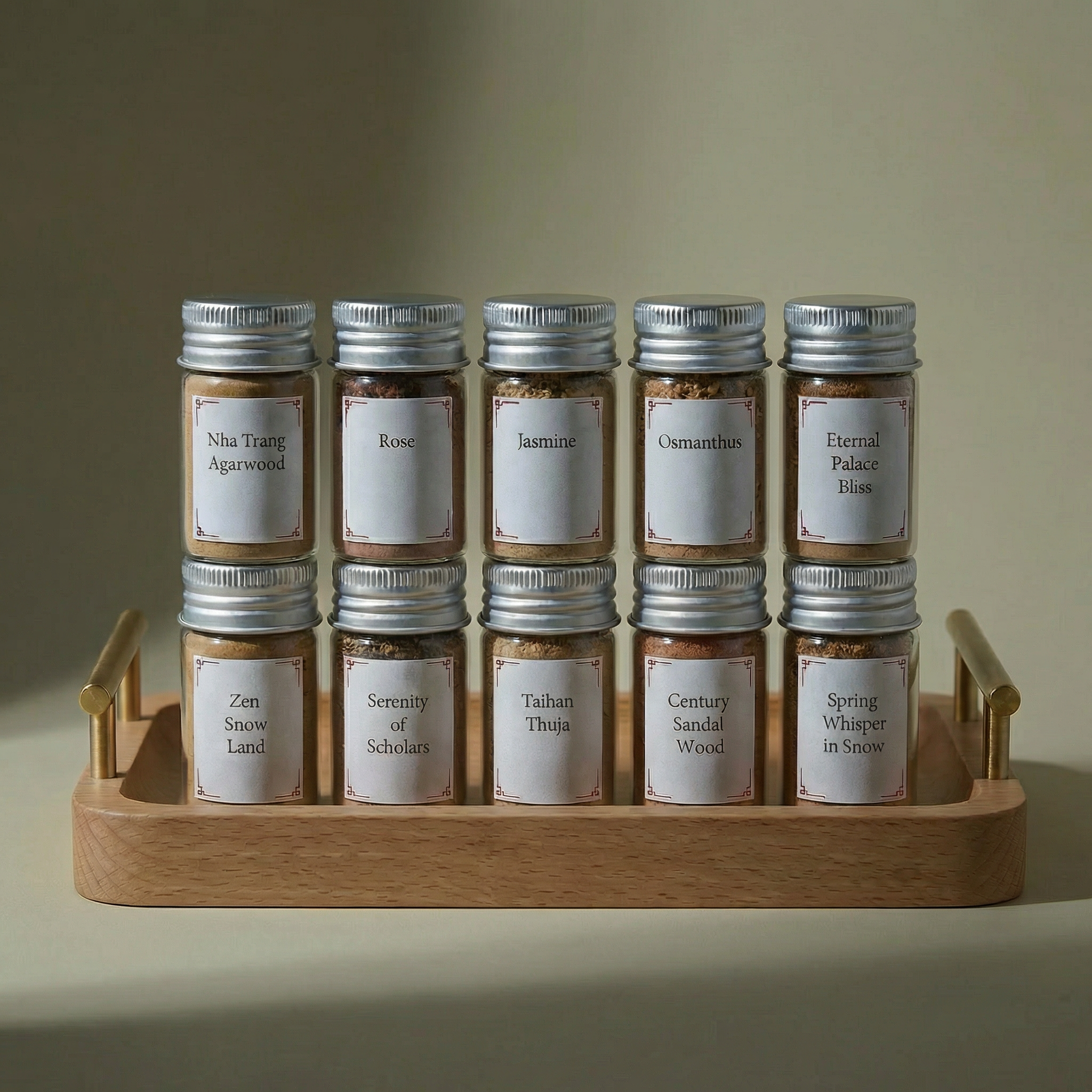 Timeless Oriental 10-In-One Incense Powder Discovery Set