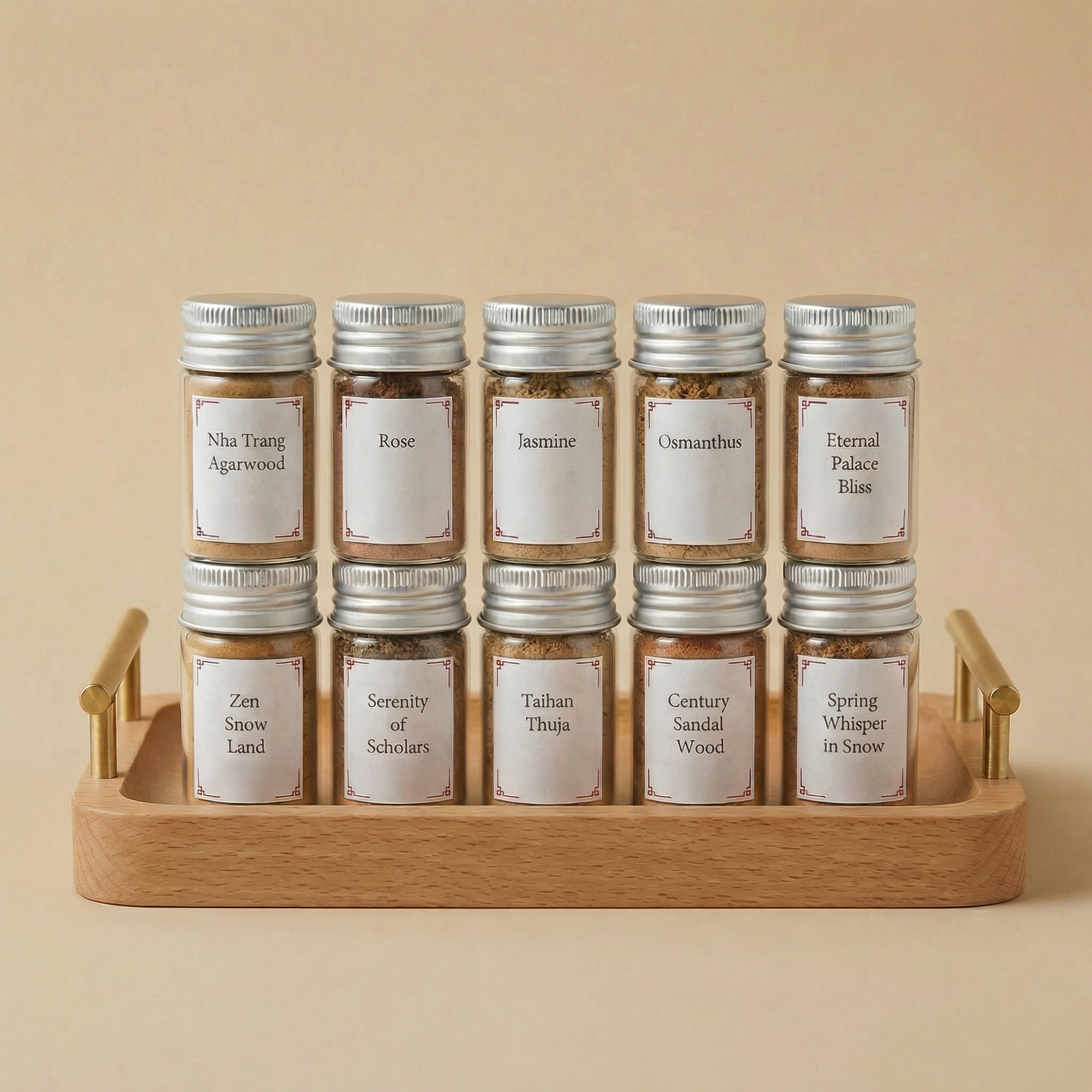 Timeless Oriental 10-In-One Incense Powder Discovery Set