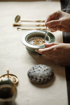 ETHEREAL Celadon Incense Seal Ritual Set (10 Pieces)